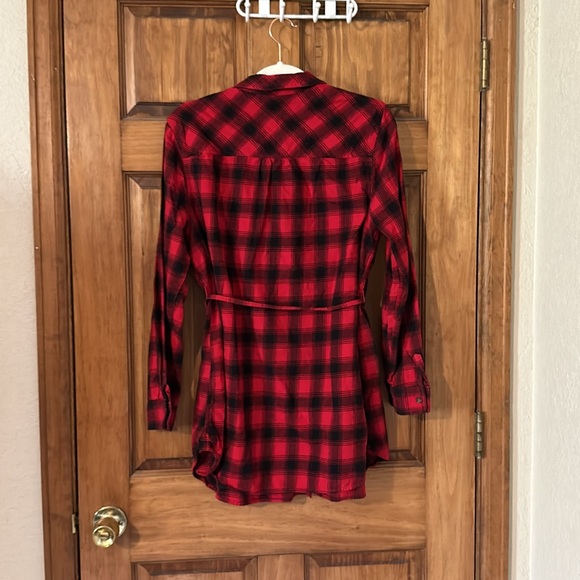 Isabel maternity for target red plaid top size Large - Picture 4 of 6